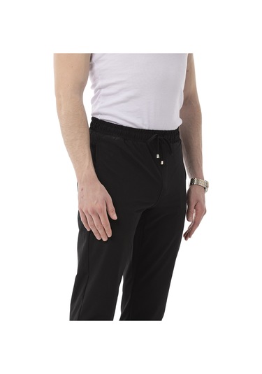 Monox Erkek Slim Fit Likralı Jogger Pantolon Siyah
