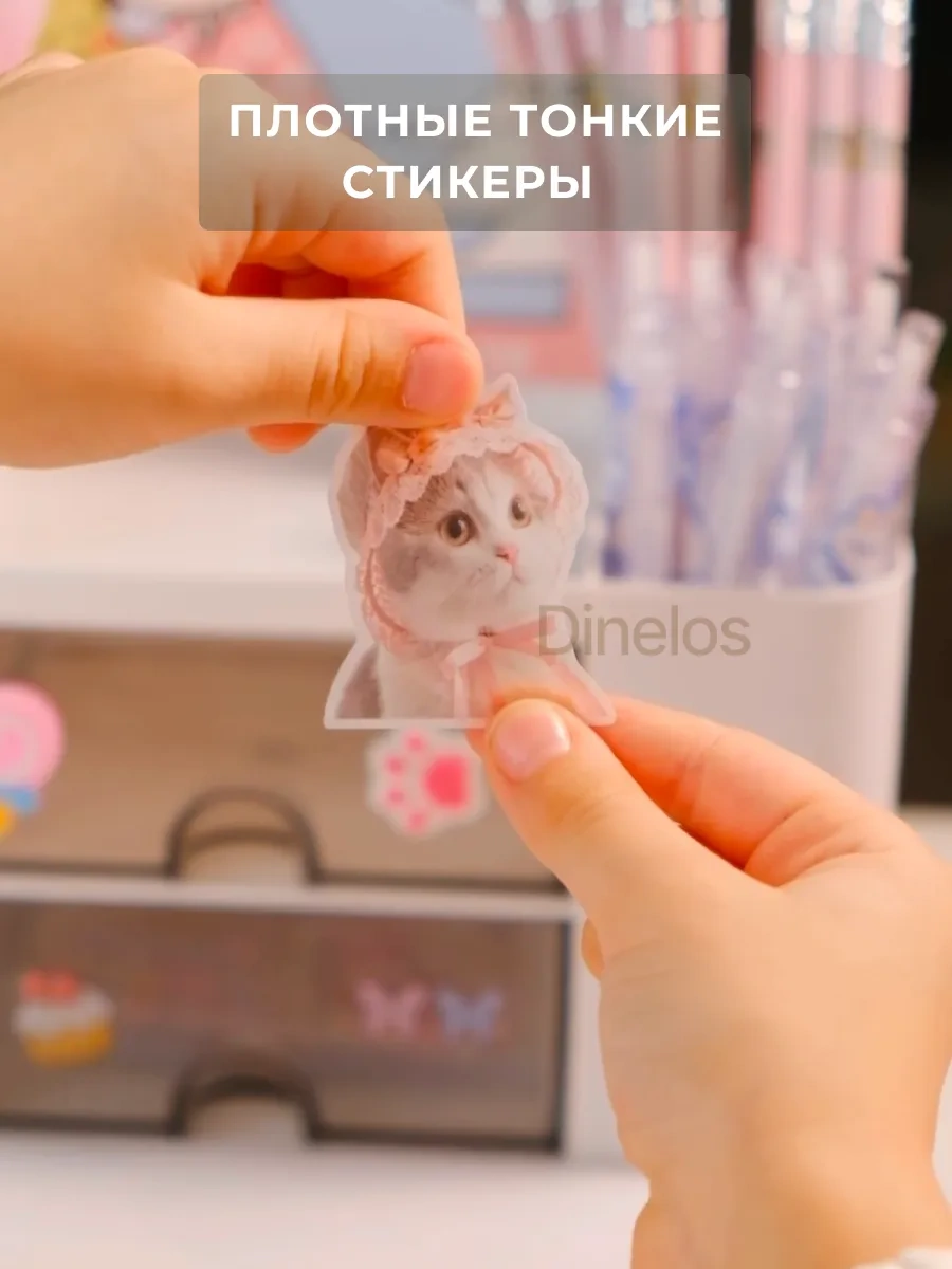 Dinelos Scrapbooking İçin Yapıştırma Çıkartmaları Stickerbook 276052141