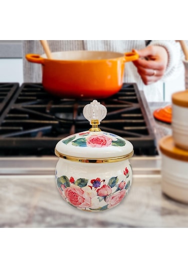 Suntek Ev Kahve Bar Tezgahı İçin Kapaklı Şekerlik