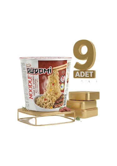 Dudomi Bardak Dana Eti Çeşnili 9x60 Gr