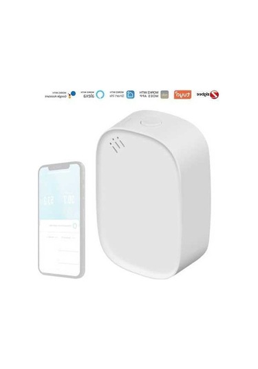 Fortunelane Zigbee Akıllı Ev Sıcaklık Ve Nem Sensörü - Uzaktan Kontrol, Mobil Uygulama Veri Takibi, Ev Otomasyonu Entegre Edilebi