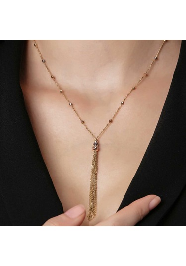 Altınbeyi Püsküllü Dorika Kolye 3.25 Gram 14 Ayar Altın