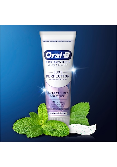 Oral-B Pro 3D White Advanced Luxe Perfection Diş Macunu 75 ML
