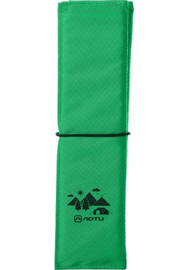 Aotu Taşınabilir Nem Geçirmez Koltuk Mat Oxford Kumaş + Epe Açık Kamp Piknik Oturma Pedi Yeşil