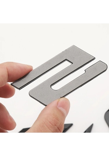 3d Xdrive 20d 30d 35d 40d 50d 20ı 25ı 30ı Araba Fender Amblem Bagaj Rozet Etiketi Black Xdrive 45d 1 Piece Set