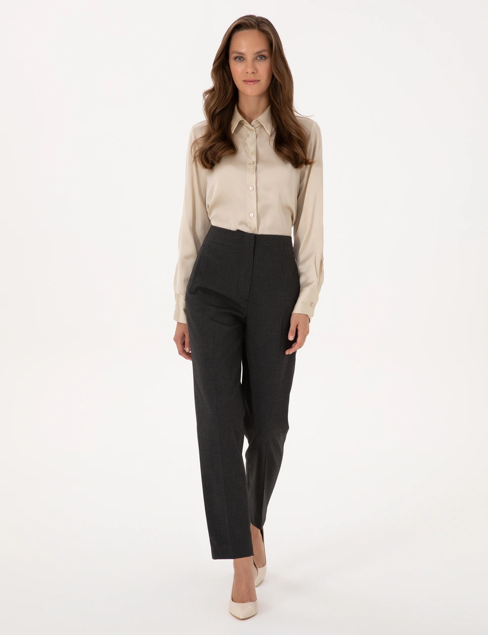 Pierre Cardin Kadın Antrasit Pantolon 50318977-vr006 Antrasit