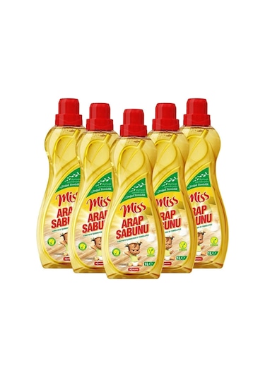 Miss Arap Sabunu 1 Lt X 5 Adet 5'li Set