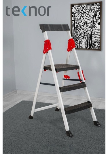 Extreme Plastik Basamaklı Metal Merdiven