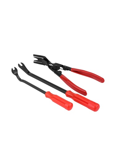 Konesam 3'lü Otomobil Panelleri Ve Klamplerini Çıkarma Aleti Seti - Hızlı Ve Güvenli Kaldırma, Dayanıklı Metal Yapı