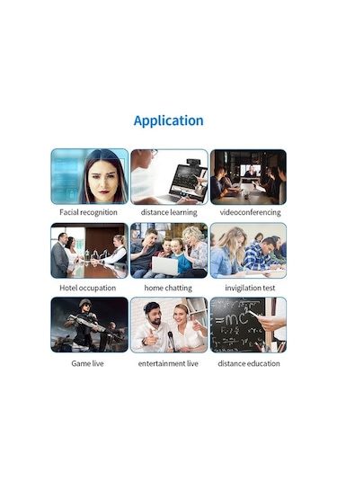 Dancemonkey Otوماتik Odaklı Halka Işıklı Mини Kamera, Canlı Yayın Ve Video Konferans İçin, Farklı Renkler, Küçük Boy, Herkes İçin