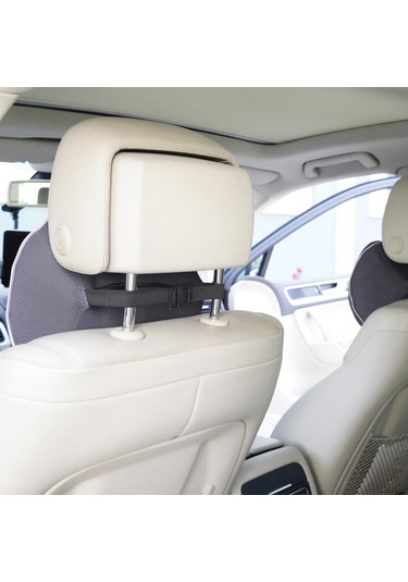 Viscofoam Araç Içi Visco Boyun Destek Ve Bel Destek Yastığı Gri Visco Yastık