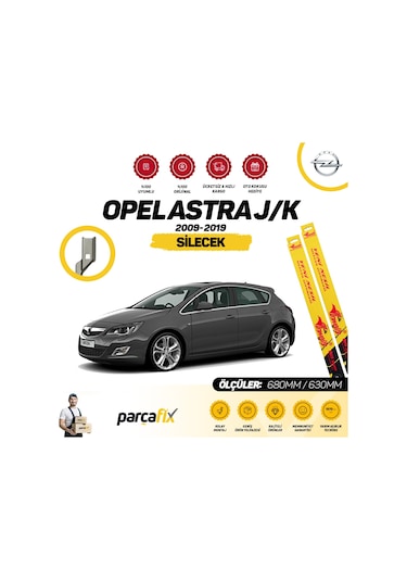 Opel Astra J / K Inwells Ön Muz Silecek Takımı 2009-2019