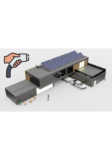 Teknovasyon Arge Güneş Enerji Araç Şarj İstasyonu Paketi