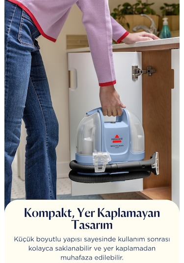 Bissell Spotclean Mini Halı Koltuk Yıkama Ve Leke Çıkarma Makinesi