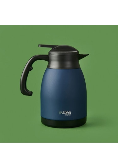 Evidea Kitchen Çay Termosu - Lacivert - 1,5 Lt Lacivert
