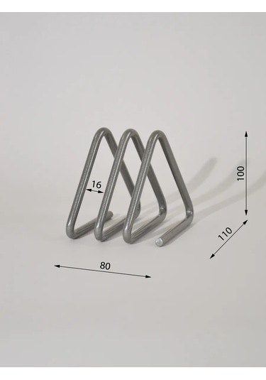 İlwi Mutfak İçin Metal Masa Peçeteliği 370706644 Gri