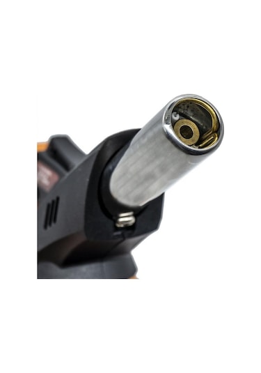 1300 Derece Profesyonel Pürmüz Çakmak WS-509C 3 Adet Flash Gaz Siyah