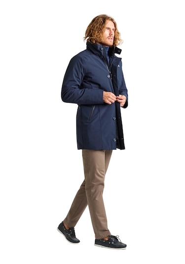 Slam Slam Dock Coat 2.0 Erkek Mavi Ceket W13 Lacivert