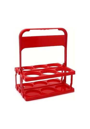 Trendooze Katlanır 6lı Bira Sepeti Sarı Taşınabilir Bira Taşıma Filesi Kahve Süt Çay Fıltresi Sarı Sarı