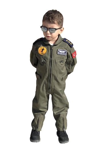 By Nova Airforcemarket Çocuk Pilot Tulumu