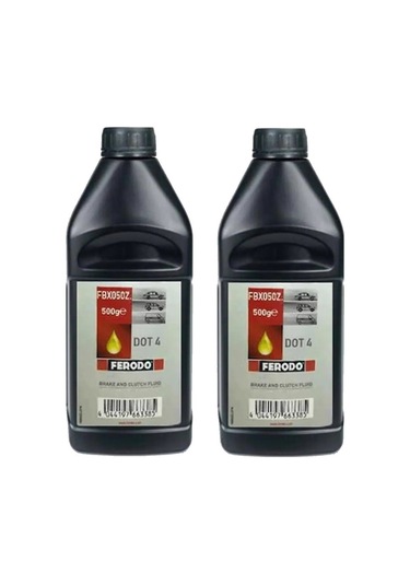 Ferodo DOT4 Fren Hidrolik Yağı 500 ML x 2