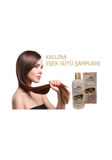 Kallina Saç Dökülmesine Karşı Eşek Sütü Şampuanı 350 ML