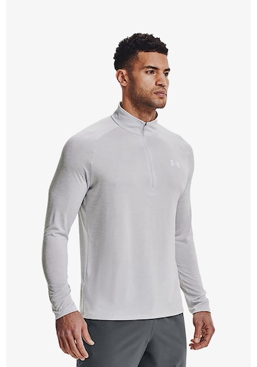 Under Armour Tech 2.0 12 Zip Erkek Gri Sweatshirt 1328495-014 Gri