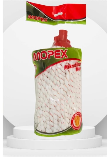 Mopex 3 Adet %100 Mikrofiber Vileda Tipi Yedek Mop Paspas Ucu