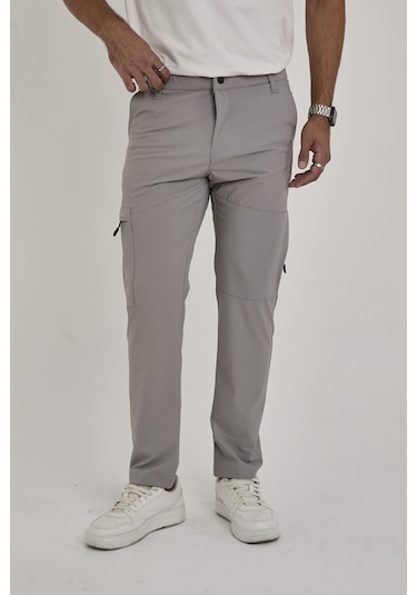 Camp529 Outdoor Tactical Su İticili Likralı Yazlık Erkek Taktik Pantolon Taş