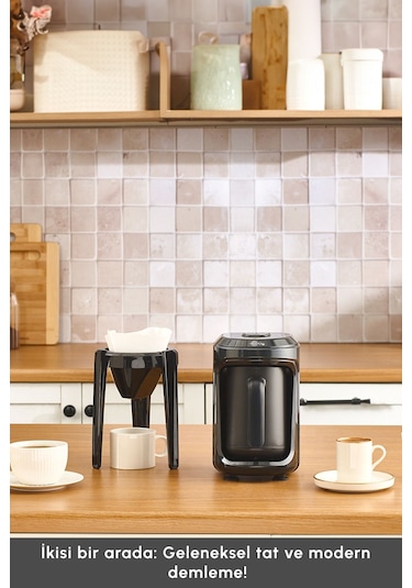 Karaca Hatır Hüp 2 İn 1 Türk Kahve Makinesi