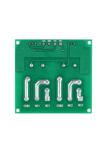 Mufunye 5v Çift Yollu Röle Modülü - 30a Akım Kapasitesi, Optik Kopple İzolasyon, Yüksek/düşük Seviye Tetikleyici Yyg-3
