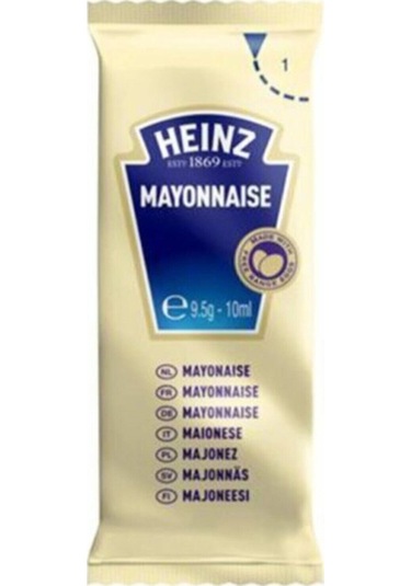 50 Adet Tek Tullanımlık Mayonez Sachet Pp 9 Gr