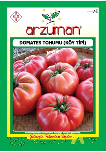 Arzuman Köy Tipi Domates Tohumu 5 G