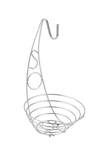 Trendooze Mutfak Aperatifi İçin Gümüş Meyve Sepeti Kase, Kararlı Tasarım Gümüş