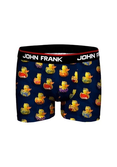 John Frank Dijital Baskılı Modal Erkek Boxer Jfbdmod117-duck Lacivert