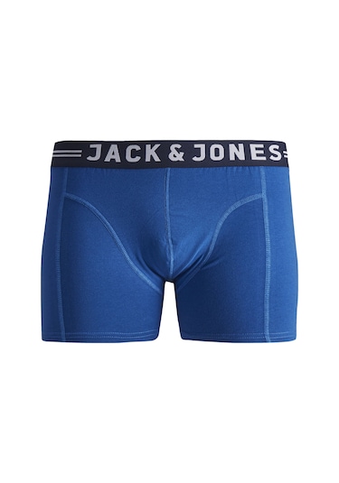 Jack & Jones Logolu Tekli Boxer- Sense 12111773 Classic Blue