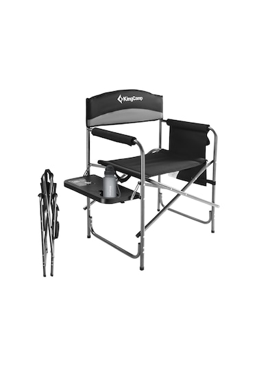 Kingcamp Ash Comfort Katlanır Kamp Sandalyesi Grey Gri