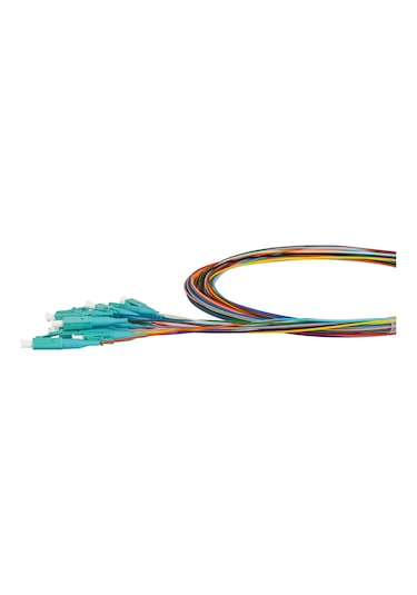 Alfafonet Lc/pc Multimode Loose Buffer Om3 2 Metre Fiber Optik Pigtail 12 Renk