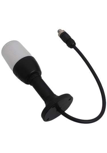 24v Dc Buzzerlı Tepe Lambası İkaz Lambası Led Sanayi Tipi