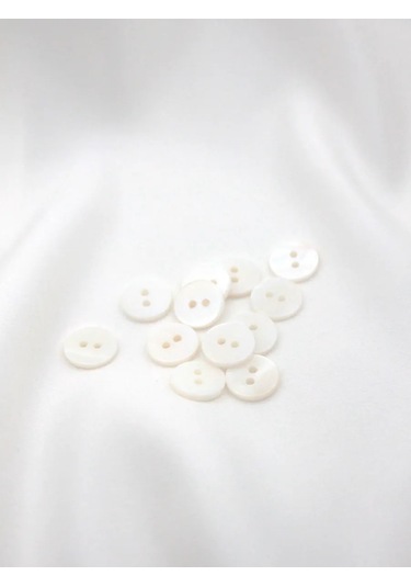 The New Button Doğal Deniz Kabuğundan Düğmeler 11 Mm 12 Adet 276352016