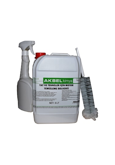 Akbel Yat ve Tekneler için Motor Temizleme Solventi 5 Lt