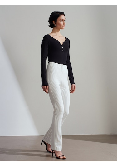Dilvin 32699 %100 Pamuk Düğme Detaylı Top-siyah Siyah