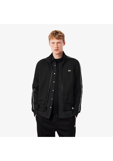 Lacoste Sh1457 Erkek Ceket Siyah