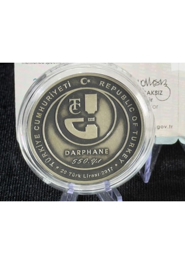 Darphane 2017 Darphane Nin 550. Kuruluş Yıldönümü Gümüş Hatıra Sikke