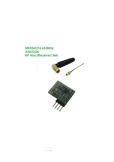 433mhz Ask/ook Rf Alıcı Seti Nrx04cf4-set