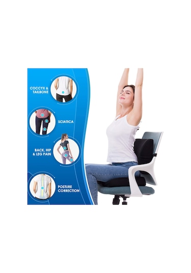 Visco Planet Hemoroid Basur Kuyruk Sokumu Oturma Simidi Minderi Y