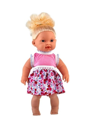 Konuşan 35 Cm Sarışın Nazlı Bebeğim Eğitici Oyuncak Et Bebek