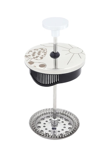 Any Morning Fy450 Kahve Ve Bitki Çayı İçin french Press 600 ML Gri