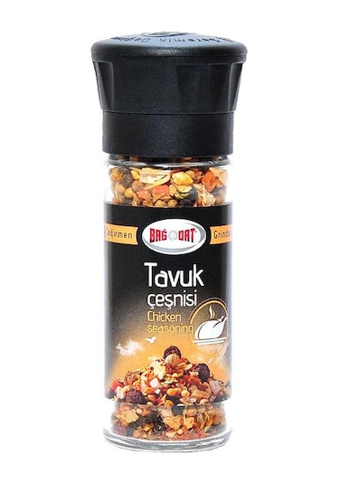 Bağdat Tavuk Çeşnisi Değirmen Kapak Cam 50 G