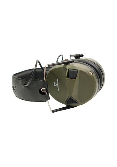 Opsmen Earmor Elektronik Atış Kulaklığı Olive Yeşil M30-fg